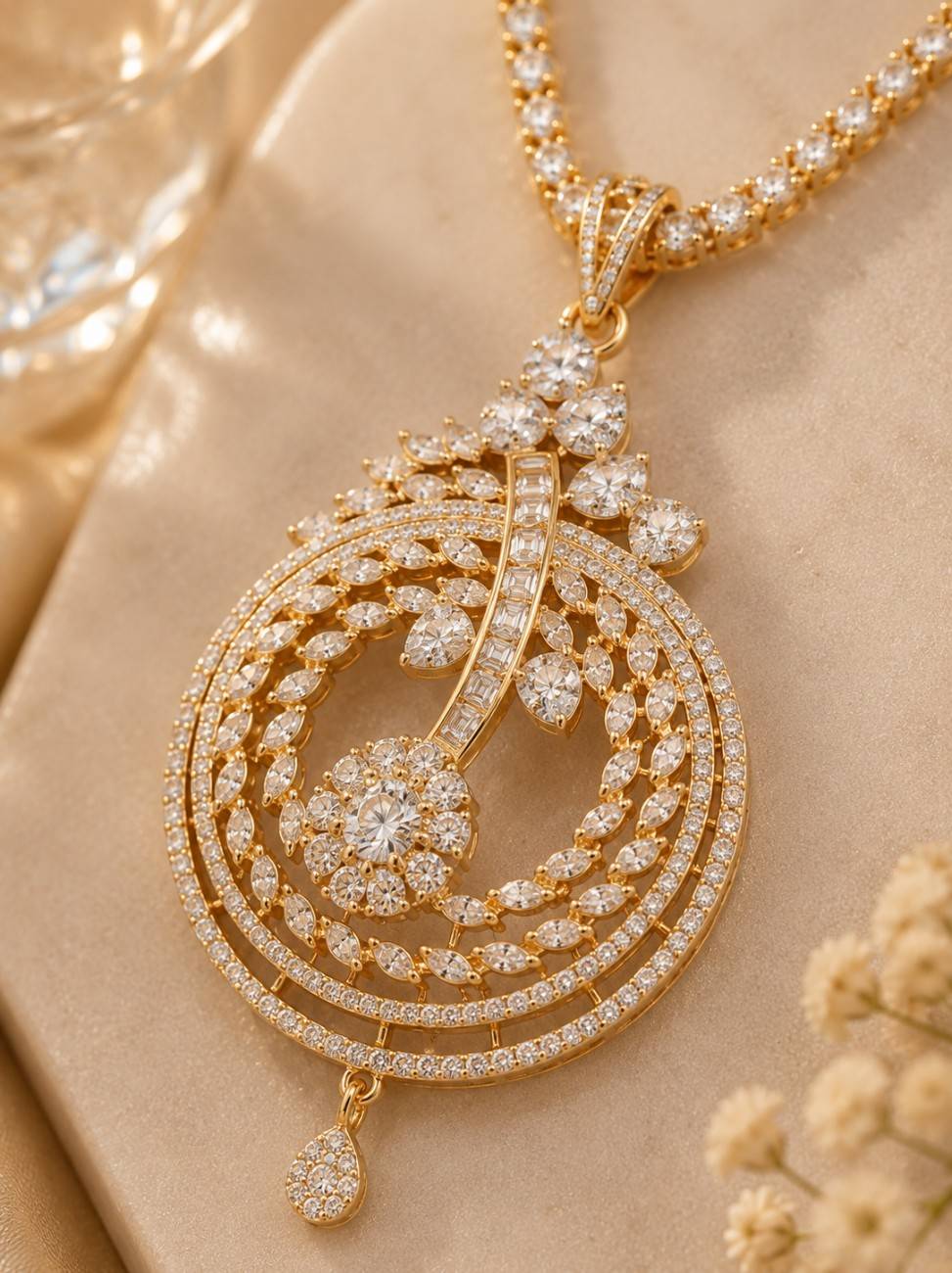 Celestia Bloom Pendant Set (Copy)