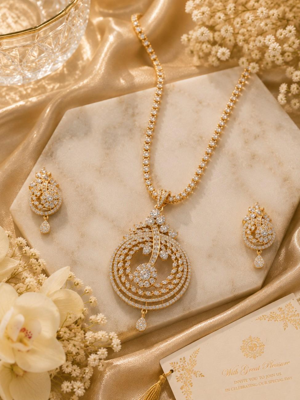 Celestia Bloom Pendant Set (Copy)