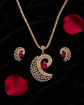 Roselle Pendant Set