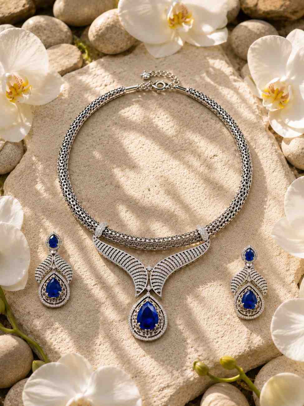 Saphira Necklace Set