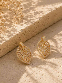 Aurra Leaf Pendant Set