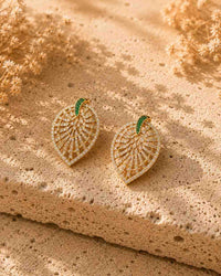 Aurra Leaf Pendant Set