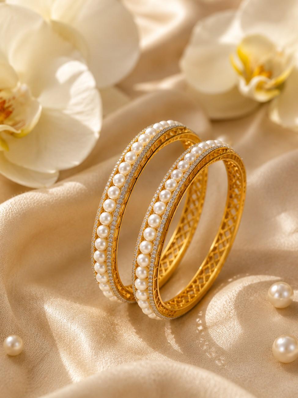Pearlora Bangles