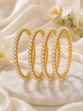 Motiya Pearl Bangle Set
