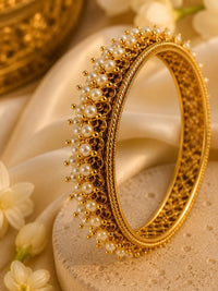 Noor Mahal Pearl Heritage Bangle Set